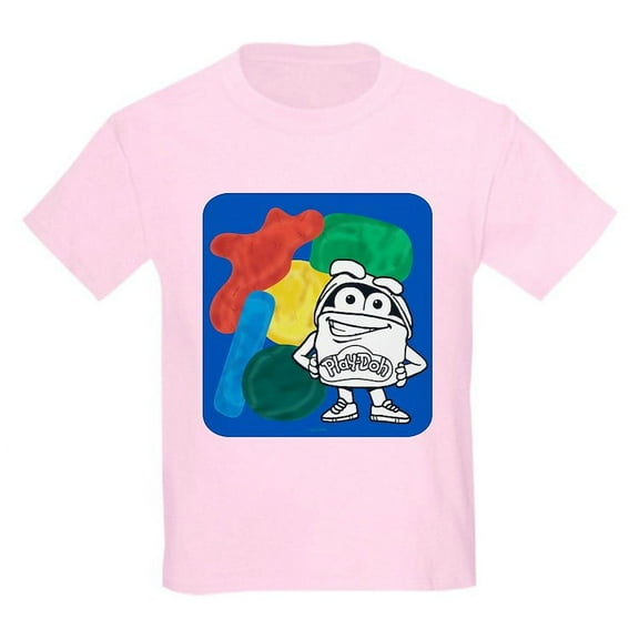 CafePress - Play Doh Can Splatter T Shirt - Light T-Shirt Kids XS-XL