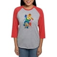 thumbnail image 1 of CafePress - Play Doh Cans Splatter Long Sleeve T Shirt - Womens Baseball Tee, 1 of 4