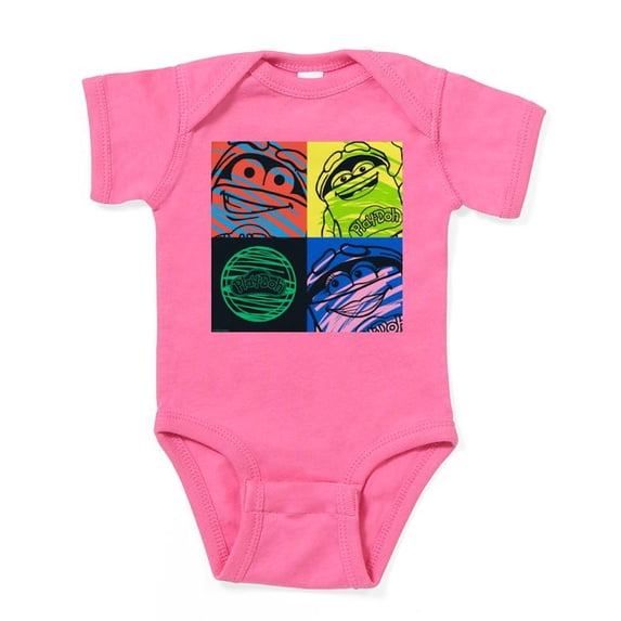 CafePress - Play Doh Characters Body Suit - Cute Infant Bodysuit Baby Romper - Size Newborn - 24 Months