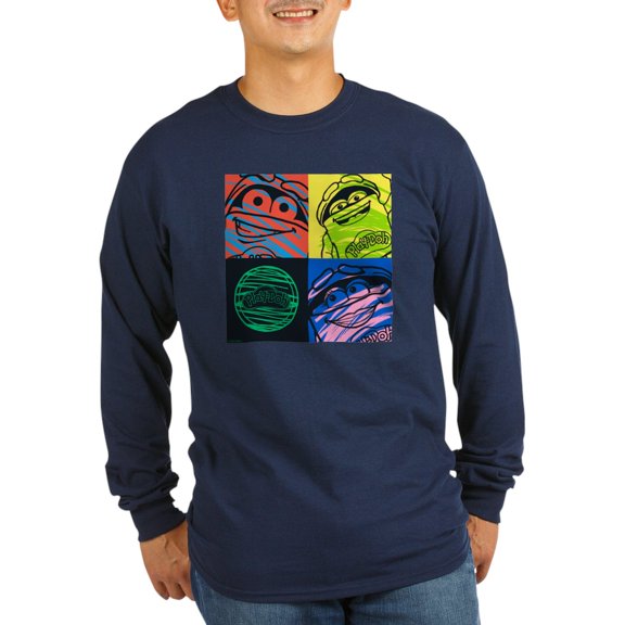 CafePress - Play Doh Characters Long Sleeve T Shirt - Long Sleeve Dark T-Shirt