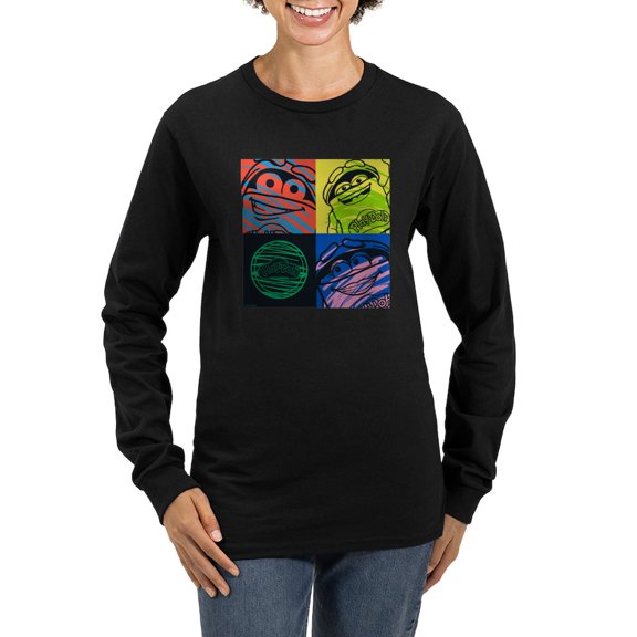 CafePress - Play Doh Characters Long Sleeve T Shirt - Women's Long Sleeve Graphic Tee Casual Fit