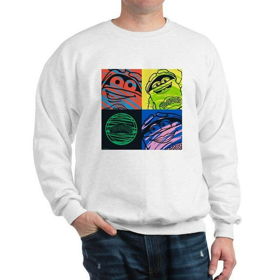 CafePress - Play Doh Characters Sweatshirt - Crew Neck Sweatshirt