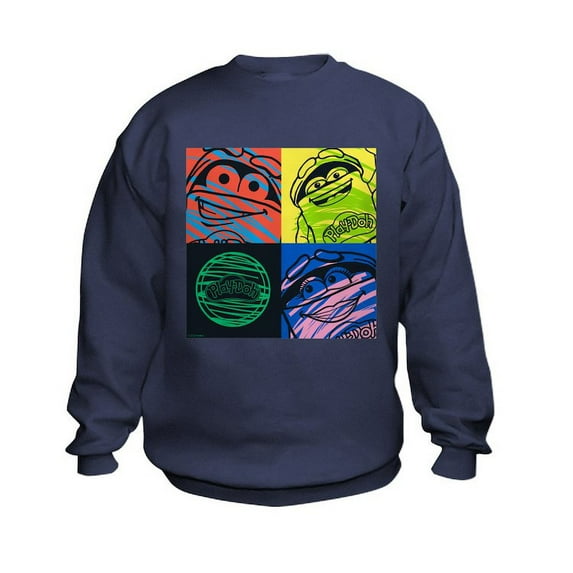 CafePress - Play Doh Characters Sweatshirt - Kids Sweatshirt, Youth Crew Neck Sweatshirt