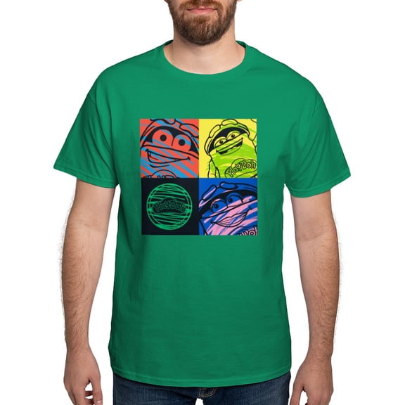 CafePress - Play Doh Characters T Shirt - Men's Classic Graphic Cotton T-Shirt