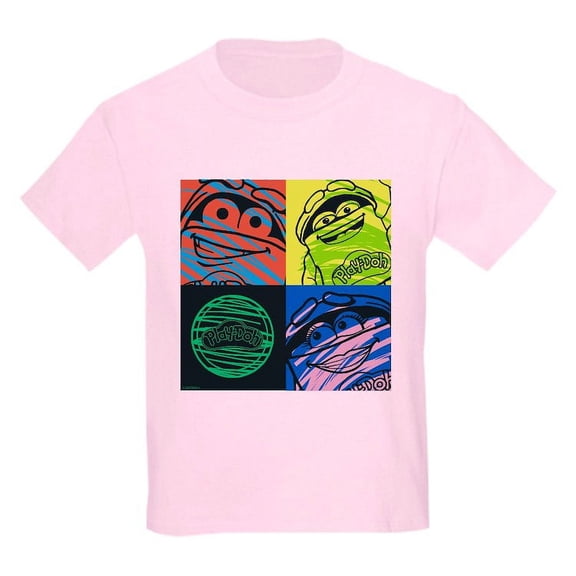 CafePress - Play Doh Characters T Shirt - Light T-Shirt Kids XS-XL