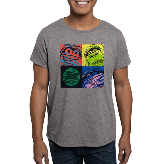 CafePress - Play Doh Characters T Shirt - Men's Fitted T-Shirt
