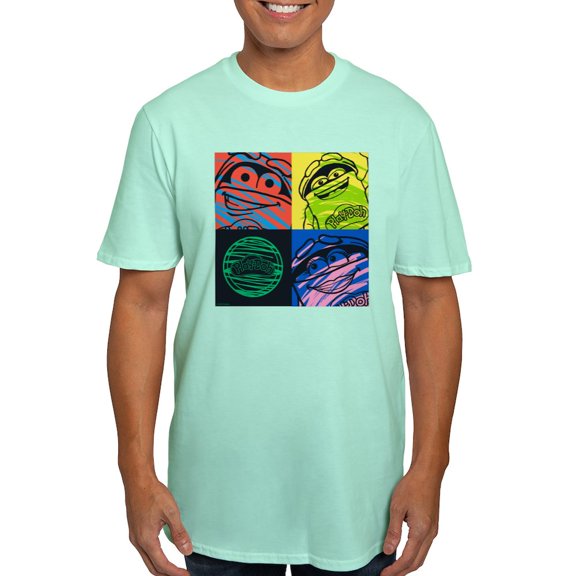 CafePress - Play Doh Characters T Shirt - Men's Fitted T-Shirt