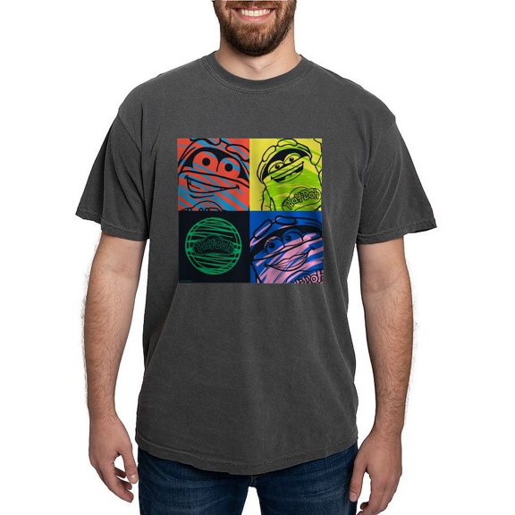 CafePress - Play Doh Characters T Shirt - Mens Comfort Colors Shirt