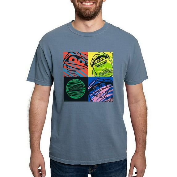 CafePress - Play Doh Characters T Shirt - Mens Comfort Colors Shirt