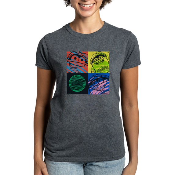 CafePress - Play Doh Characters T Shirt - Women's Traditional Fit Dark T-Shirt
