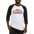 thumbnail image 1 of CafePress - Play Doh Classic Logo Baseball Jersey - Cotton Baseball Jersey, 3/4 Raglan Sleeve Shirt, 1 of 4