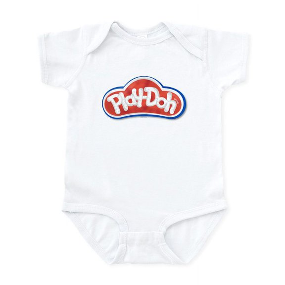 CafePress - Play Doh Classic Logo Body Suit - Baby Light Bodysuit, Size Newborn - 24 Months