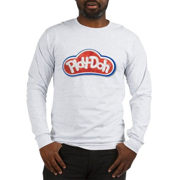 CafePress - Play Doh Classic Logo Long Sleeve T Shirt - Unisex Cotton Long Sleeve T-Shirt