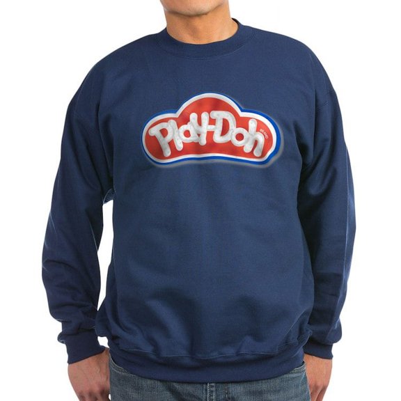 CafePress - Play Doh Classic Logo Sweatshirt - Classic Crew Neck Sweatshirt