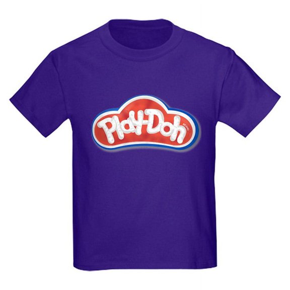 CafePress - Play Doh Classic Logo T Shirt - Dark T-Shirt Kids XS-XL
