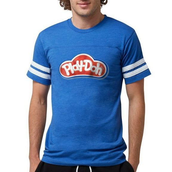 CafePress - Play Doh Classic Logo T Shirt - Mens Football Shirt