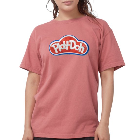 CafePress - Play Doh Classic Logo T Shirt - Womens Comfort Colors® Shirt