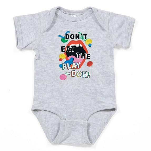 CafePress - Play Doh Don't Eat! Body Suit - Cute Infant Bodysuit Baby Romper - Size Newborn - 24 Months