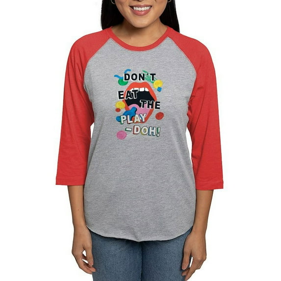 CafePress - Play Doh Don't Eat! Long Sleeve T Shirt - Womens Baseball Tee