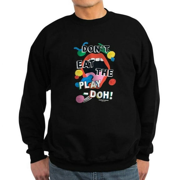 CafePress - Play Doh Don't Eat! Sweatshirt - Classic Crew Neck Sweatshirt