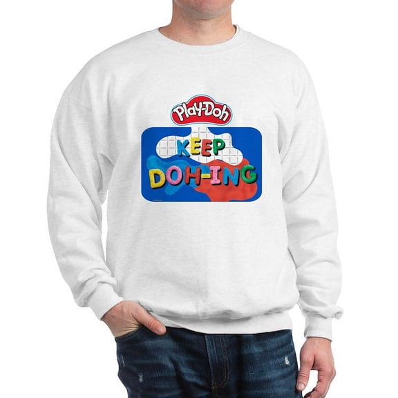 CafePress - Play Doh Keep Doh Ing Sweatshirt - Crew Neck Sweatshirt