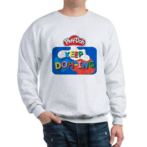 CafePress - Play Doh Keep Doh Ing Sweatshirt - Crew Neck Sweatshirt