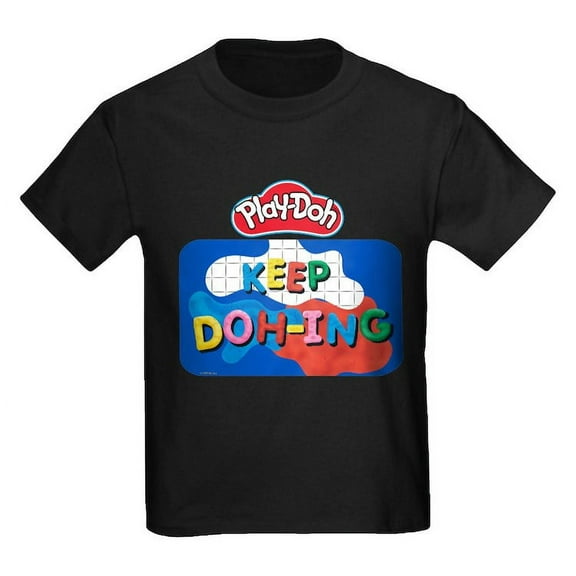 CafePress - Play Doh Keep Doh Ing T Shirt - Dark T-Shirt Kids XS-XL