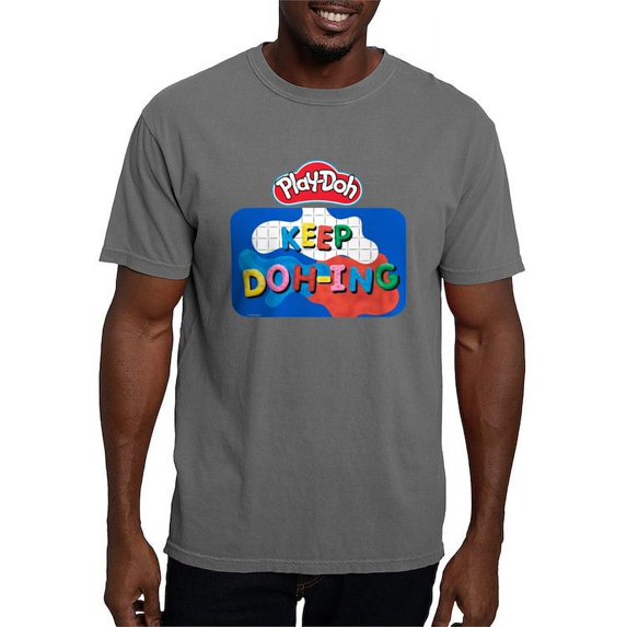 CafePress - Play Doh Keep Doh Ing T Shirt - Mens Comfort Colors Shirt