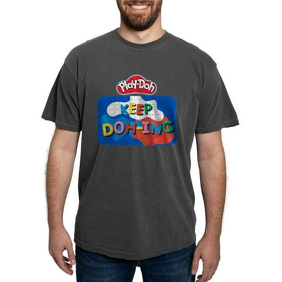 CafePress - Play Doh Keep Doh Ing T Shirt - Mens Comfort Colors Shirt