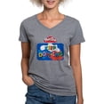 thumbnail image 1 of CafePress - Play Doh Keep Doh Ing T Shirt - Women's V-Neck Dark T-Shirt, 1 of 4