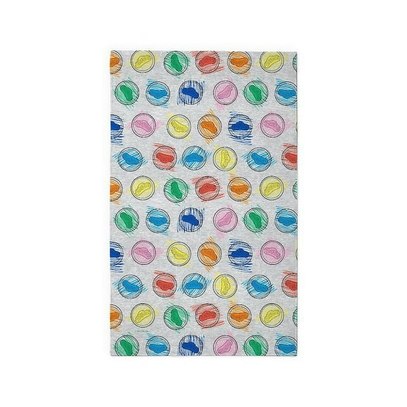 CafePress - Play Doh Lids - 3'x5' Decorative Area Rug, Fabric Throw Rug