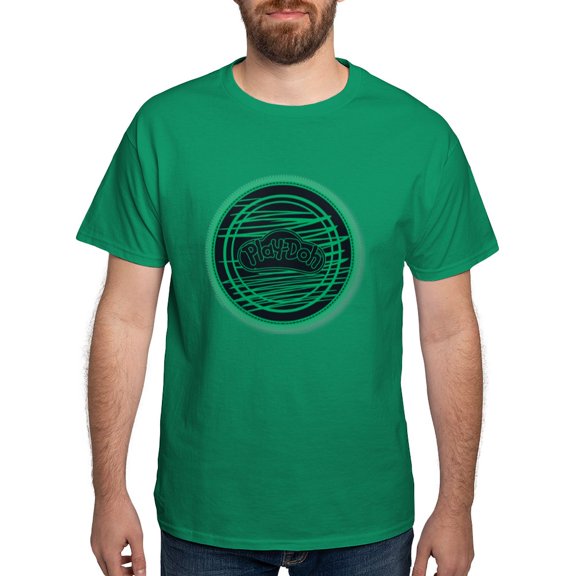 CafePress - Play Doh Logo Green T Shirt - Men's Classic Graphic Cotton T-Shirt