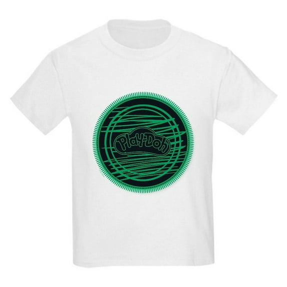 CafePress - Play Doh Logo Green T Shirt - Light T-Shirt Kids XS-XL