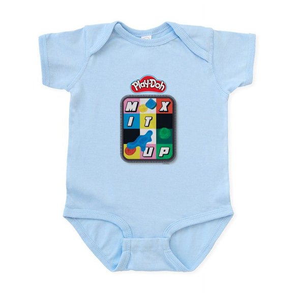 CafePress - Play Doh Mix It Up Body Suit - Baby Light Bodysuit, Size Newborn - 24 Months