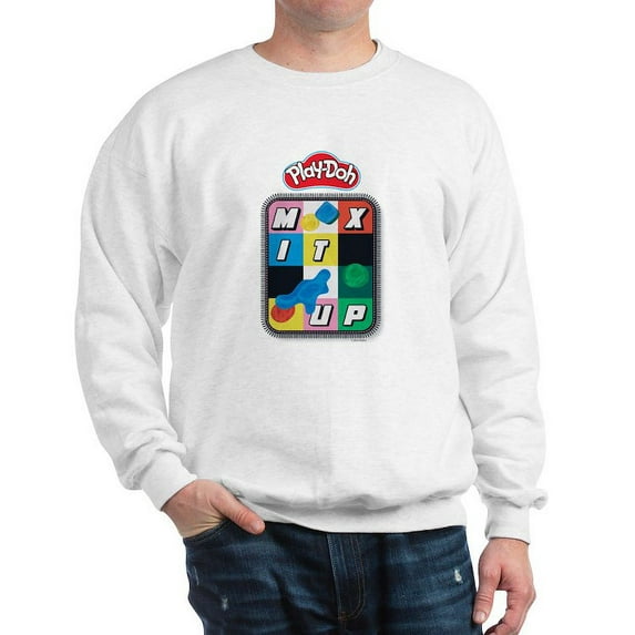 CafePress - Play Doh Mix It Up Sweatshirt - Crew Neck Sweatshirt