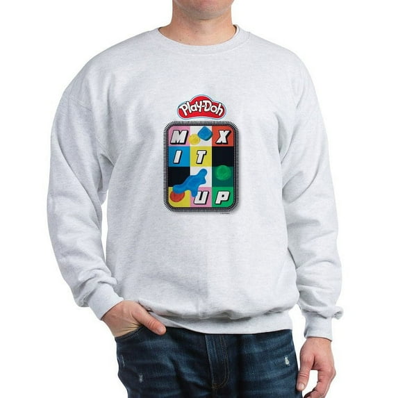 CafePress - Play Doh Mix It Up Sweatshirt - Crew Neck Sweatshirt