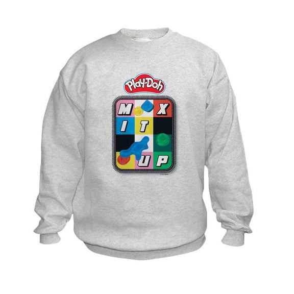 CafePress - Play Doh Mix It Up Sweatshirt - Kids Sweatshirt, Youth Crew Neck Sweatshirt