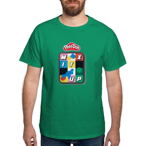 CafePress - Play Doh Mix It Up T Shirt - Men's Classic Graphic Cotton T-Shirt