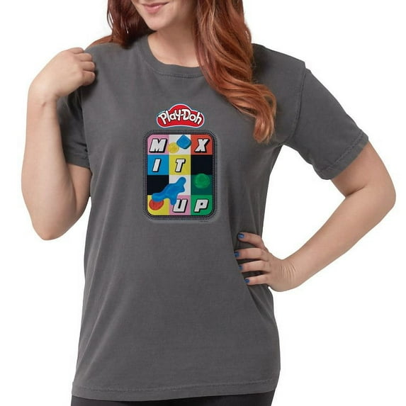 CafePress - Play Doh Mix It Up T Shirt - Womens Comfort Colors® Shirt