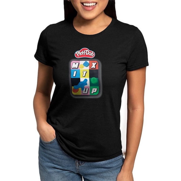 CafePress - Play Doh Mix It Up T Shirt - Womens Tri-blend T-Shirt