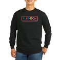 thumbnail image 1 of CafePress - Play Doh Stitched Logo Long Sleeve T Shirt - Long Sleeve Dark T-Shirt, 1 of 3
