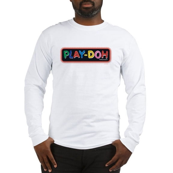 CafePress - Play Doh Stitched Logo Long Sleeve T Shirt - Unisex Cotton Long Sleeve T-Shirt
