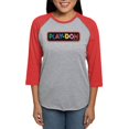 thumbnail image 1 of CafePress - Play Doh Stitched Logo Long Sleeve T Shirt - Womens Baseball Tee, 1 of 4