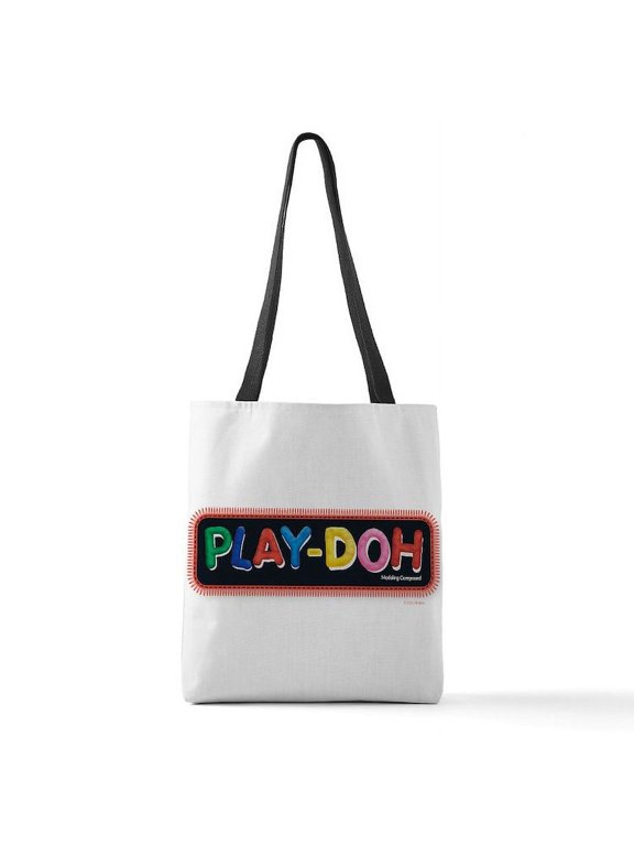 - Play Doh Stitched Logo - Polyester Tote Bag 16"x16"