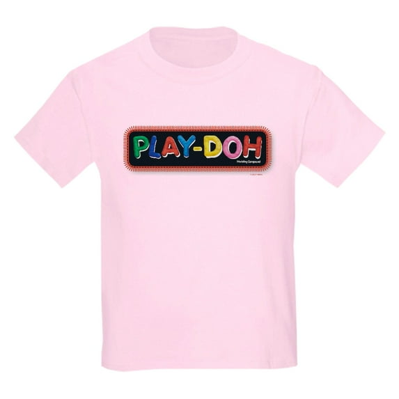 CafePress - Play Doh Stitched Logo T Shirt - Light T-Shirt Kids XS-XL