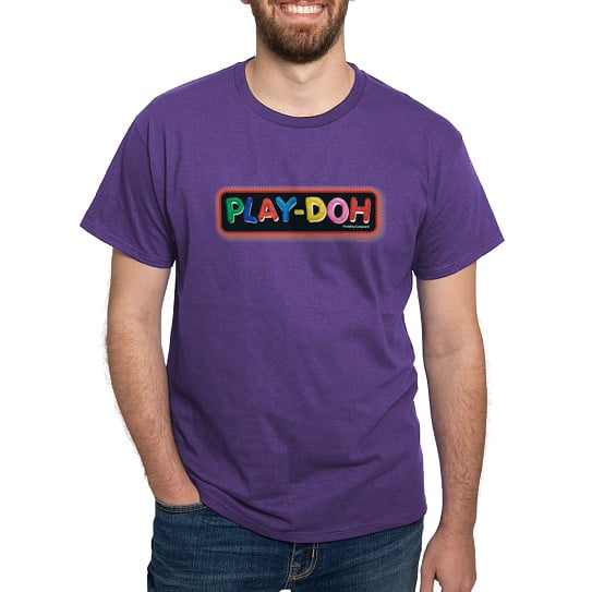 CafePress - Play Doh Stitched Logo T Shirt - Men's Classic Cotton T-Shirts
