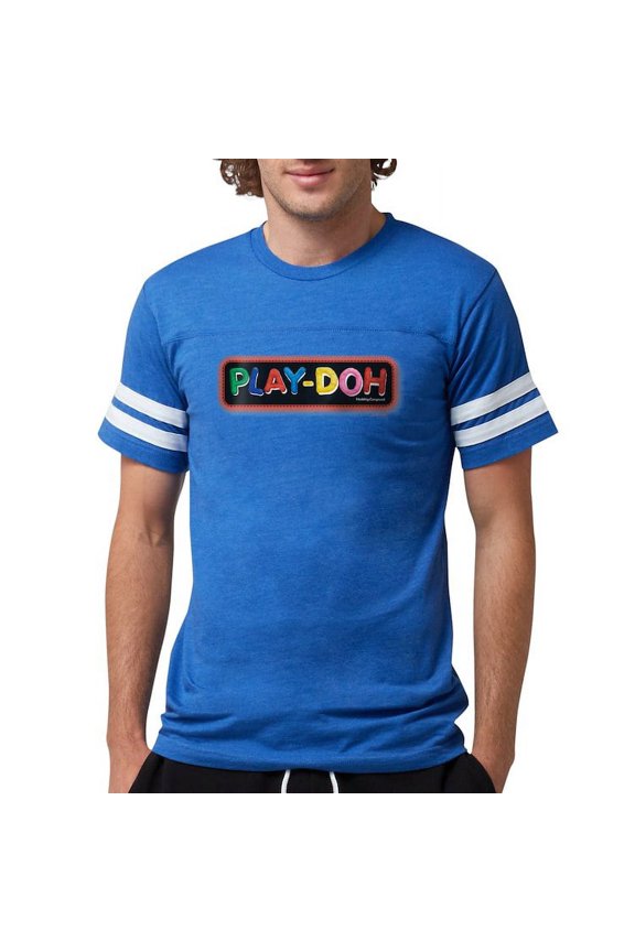 - Play Doh Stitched Logo T Shirt - Mens Football Shirt