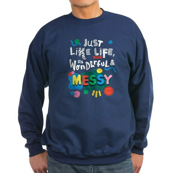CafePress - Play Doh Wonderful And Messy Sweatshirt - Classic Crew Neck Sweatshirt