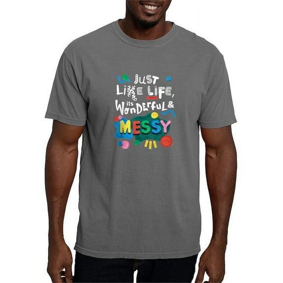 CafePress - Play Doh Wonderful And Messy T Shirt - Mens Comfort Colors Shirt