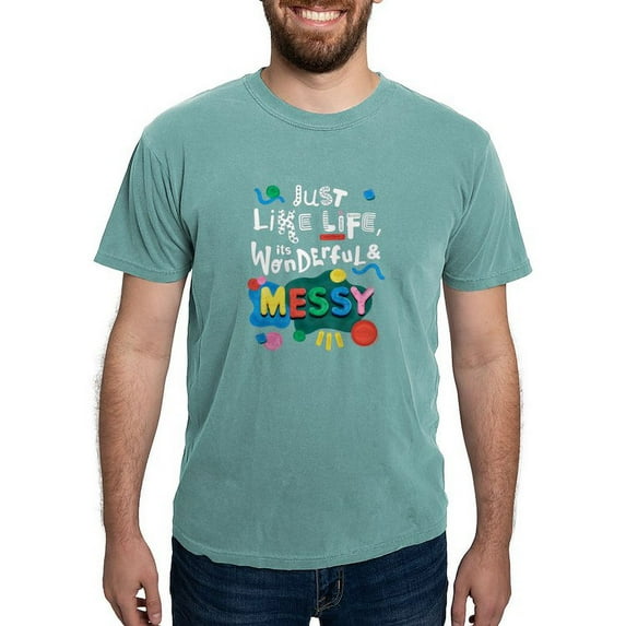 CafePress - Play Doh Wonderful And Messy T Shirt - Mens Comfort Colors Shirt